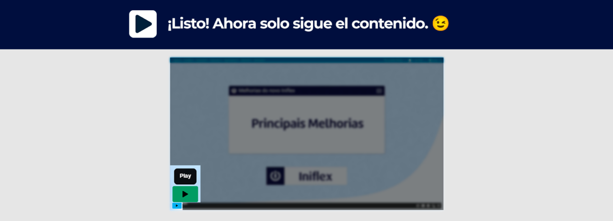 4 - ¡Listo! Ahora solo sigue